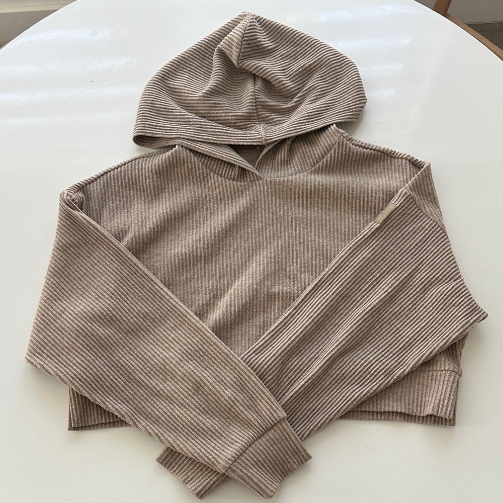 ALO Cropped Hoodie